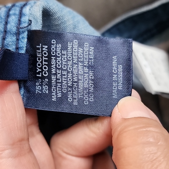 Express Mia Wide Leg Sailor Jeans/Pants - Picture 5 of 8